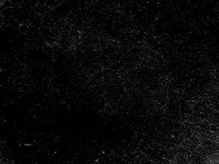 Dust and scratches design. Aged photo editor layer. Black grunge abstract background. Copy space.