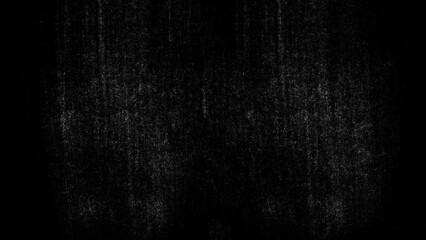 Dust and scratches design. Aged photo editor layer. Black grunge abstract background. Copy space.