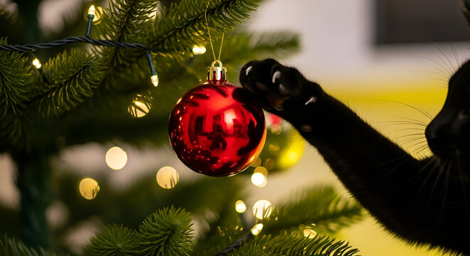 Isometric 3D rendering of a festive city block celebrating New Year's Eve with vibrant fireworks and a lively street party - Powered by Adobe