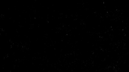 Dust and scratches design. Aged photo editor layer. Black grunge abstract background. Copy space.