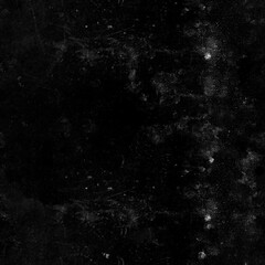 Dust and scratches design. Aged photo editor layer. Black grunge abstract background. Copy space.
