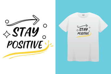Black t shirt with stay strong graphic and never give up text design