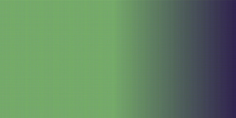 Contemporary blended background with green to purple gradient, abstract geometric pattern, perfect color style, graphic illustration, simple design concept.