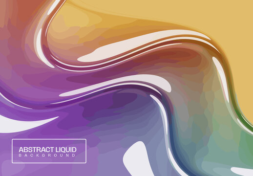 Abstract Liquid Background Design