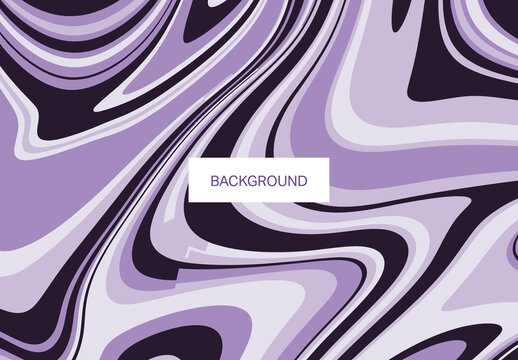 Monochromatic Abstract Liquid Marble Swirl Background