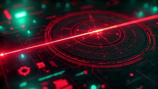 Futuristic Video Interface A Dynamic Display of Information and Technology