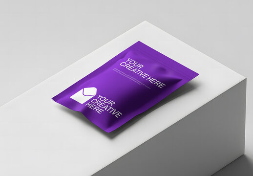 Pouch Bag Mockup
