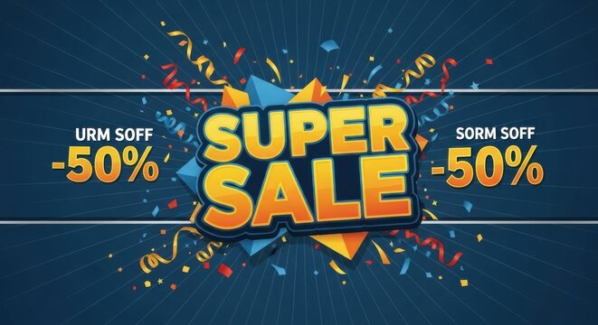 Super Sale Promotional Event with Great Discounts