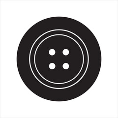  button stencil icon vector illustration