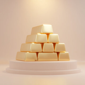stack of gold bars