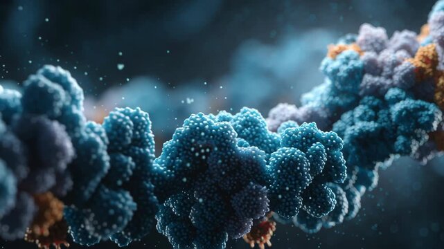 Close-up monoclonal antibody structure binding specifically to antigen surface conceptual, ultra clean biotech editorial, monoclonal antibody therapy