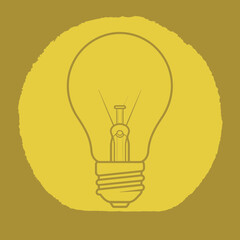 Light Bulb Idea Sketch Innovation & Creativity Illustration
