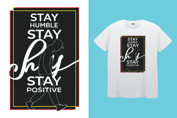 Motivational t shirt design always never give up stay strong silhouette