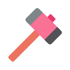 Stylized axe graphic icon illustration for various digital platforms