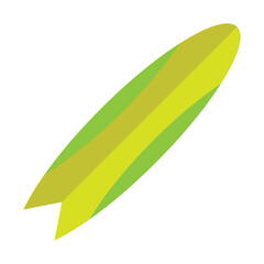 Surfboard Vector Flat Icon Design