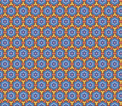 Korean Traditional Patterns Dancheong 002 (한국 전통 민화 패턴 단청 문양)