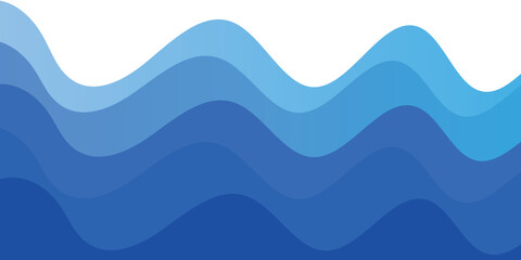abstract blue wave background