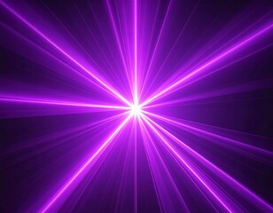 Bright purple light radiating outwards from a central point