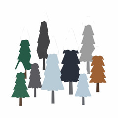 christmas and new year snow