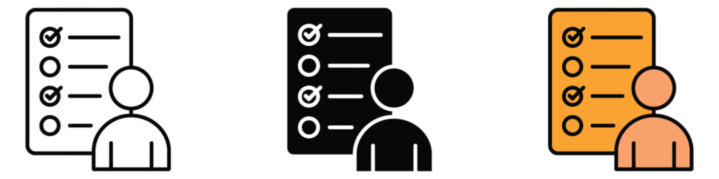 Tasks icon vector. task management, personal productivity, and goal tracking symbol. vector illustration.