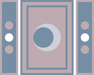 Molding Design art Geometric 2070.eps