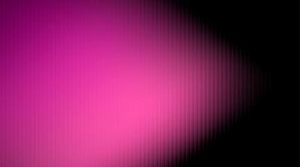 Pink and purple gradient background with vertical lines and glass effect on black copy space for texture, wallpaper, modern, pattern, stripes, futuristic design