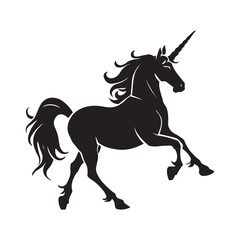 horse silhouette vector