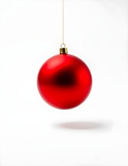 red christmas ball