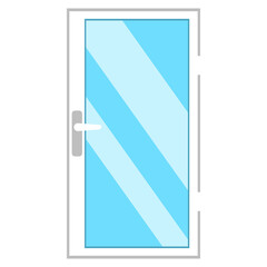 Glass Door Vector