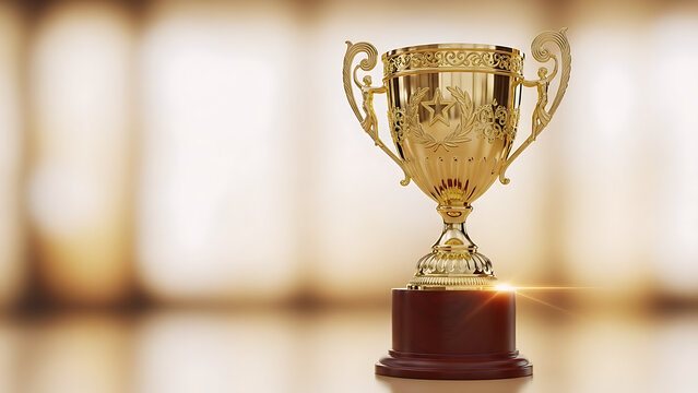 gold trophy cup, gold trophy, Achievement Reward ,Gold trophy 