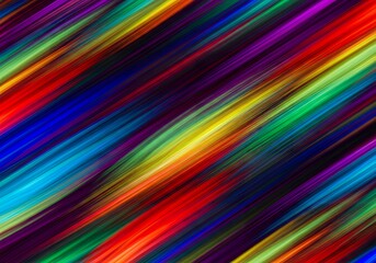Vibrant abstract background with colorful diagonal brushstrokes, dynamic rainbow spectrum pattern with artistic texture.
