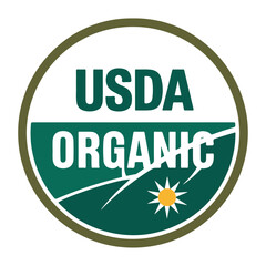 USDA Organic badge, USDA Organic Seal Graphic , USDA Organic Stamp, USDA Organic Seal  