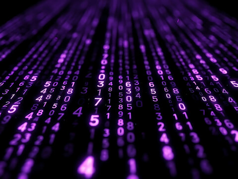 binary code background