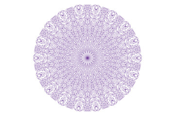 Mandala Design with Beautiful Work