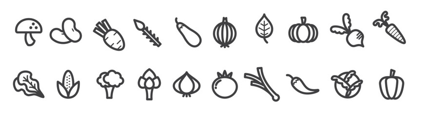 vegetable icons