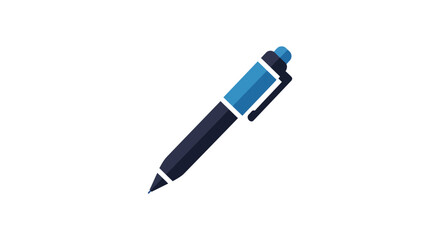pen illustration for creative writing representing ideas against a white background for blog posts and digital marketing materials.