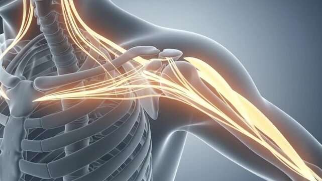 3D animation of the brachial plexus