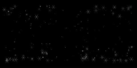 Abstract dark background with scattered white light particles and subtle textures