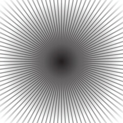 Abstract radial burst background radiating lines in a starburst pattern vector illustration for graphic design and modern art projects EPS vector