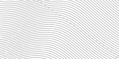 Abstract dotted lines pattern wavy lines made of dots simple vector background for modern design EPS vector