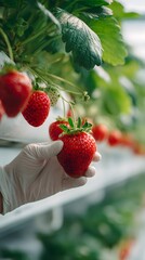 strawberry in the garden