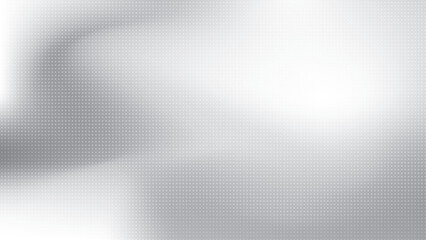 Abstract white and gray color background with halftone effect, dot pattern. Vector illustration.
