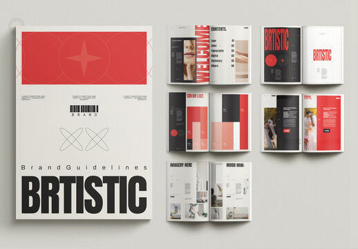 Brand Guideline Brochure Template
