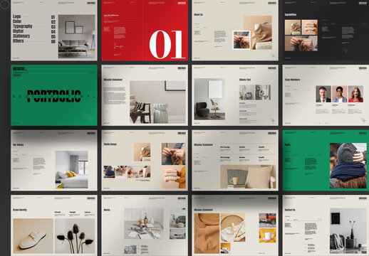 Portfolio Brochure Template