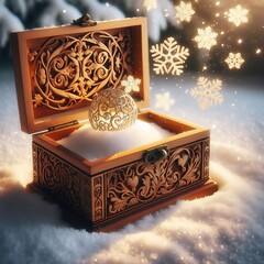 wooden jewelry box