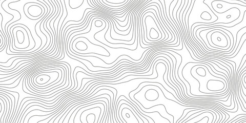 Topographic map background with geographic grid for hiking and mountain sport. luxury topographic wavy pattern and geographic grid map design. paper texture Imitation of a geographical map shades.