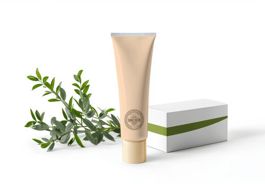 Sunscreen Mockup Template