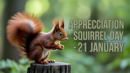 Discover amazing squirrel facts, nature activities, wildlife appreciation ideas, and ways to celebrate Appreciation Squirrel Day with kids and families on January 21.