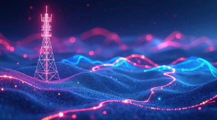 Global network connectivity with futuristic data transmission