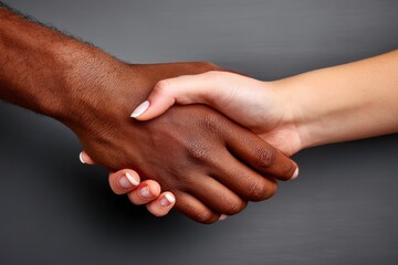 Fototapeta premium Focus on Unity/Partnership